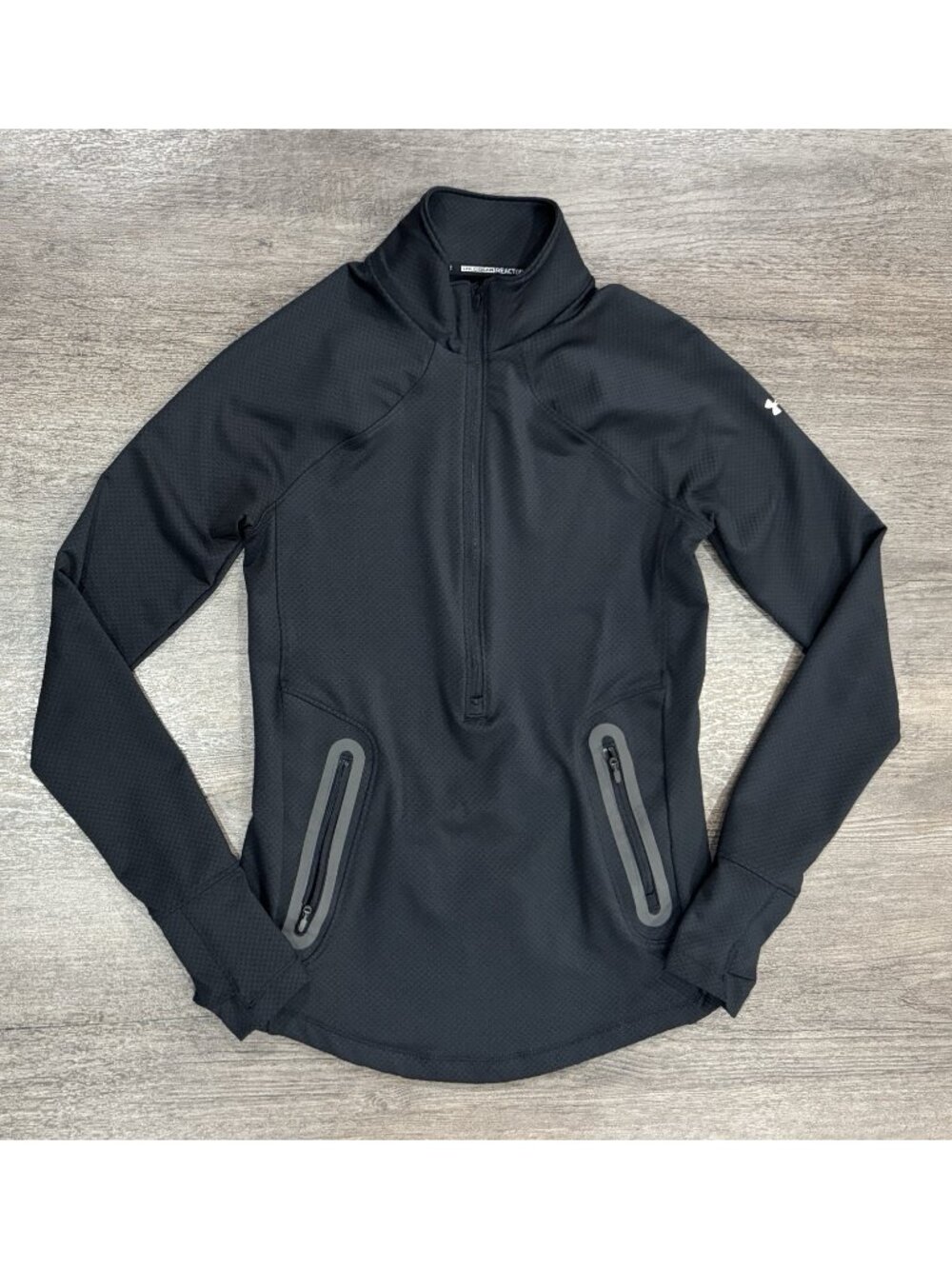 Under Armour Women ColdGear Reactor 1/2 Zip Shirt Size Small